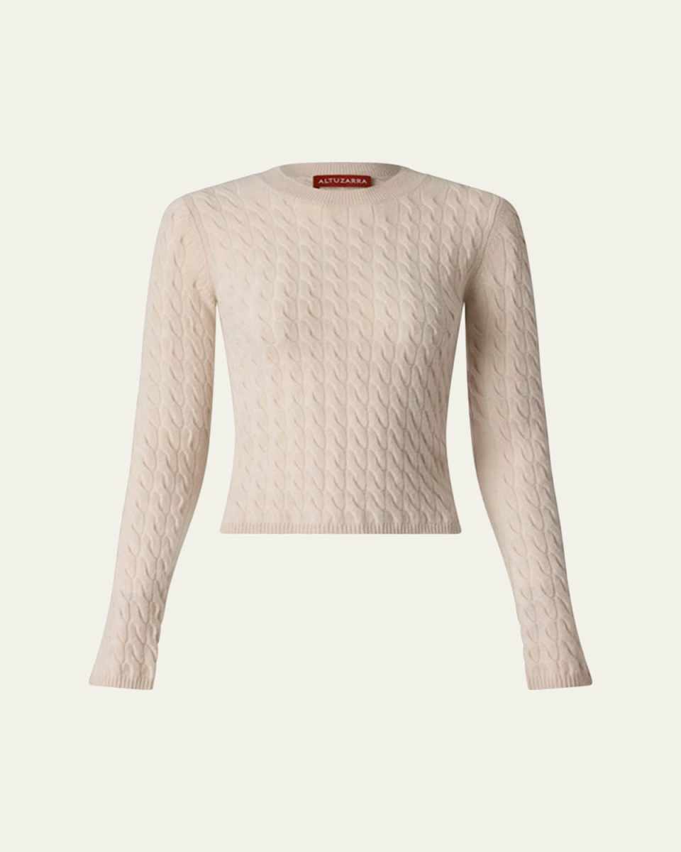 Milla Cable Cashmere Sweater